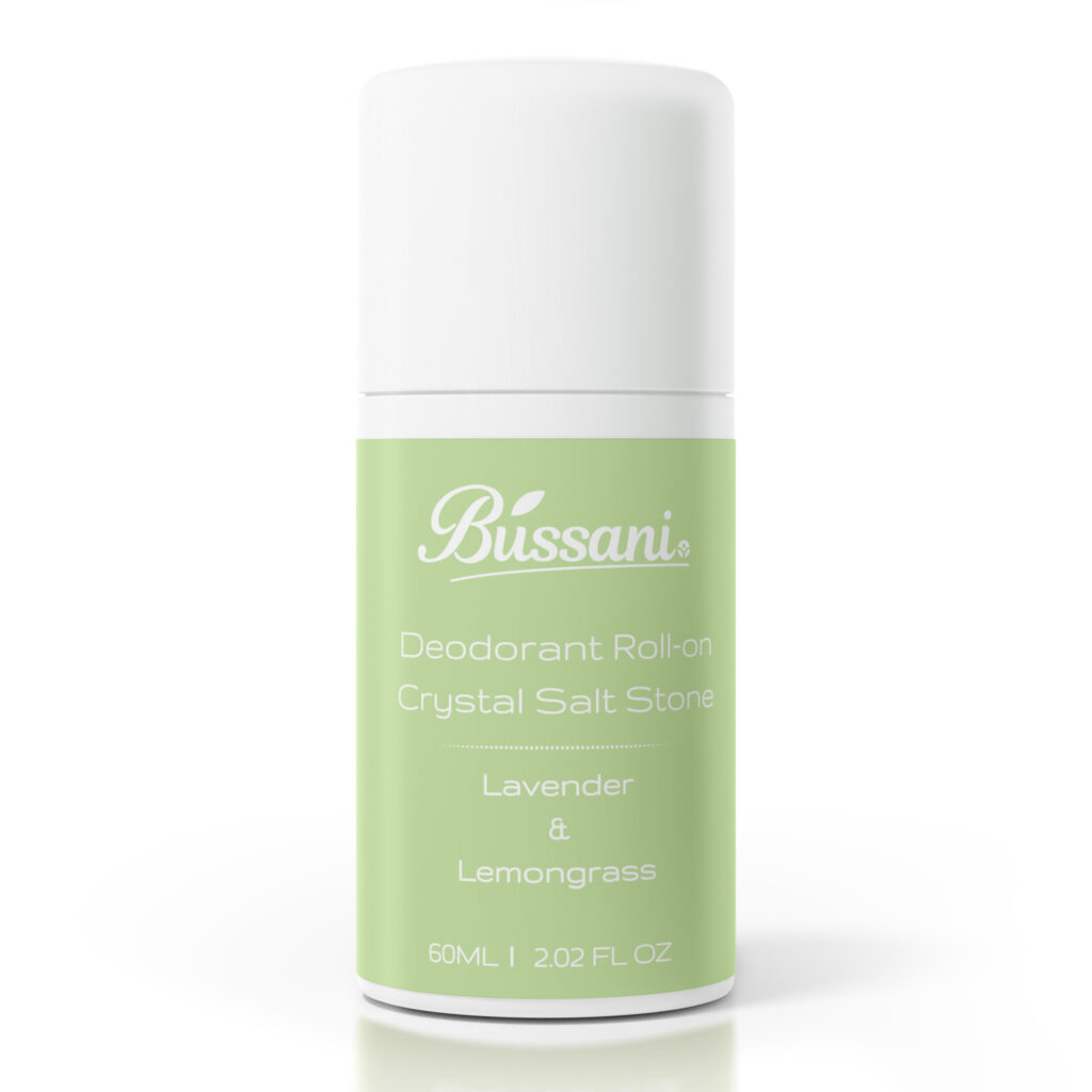Bussani salt deodorant bottle roll-on unisex