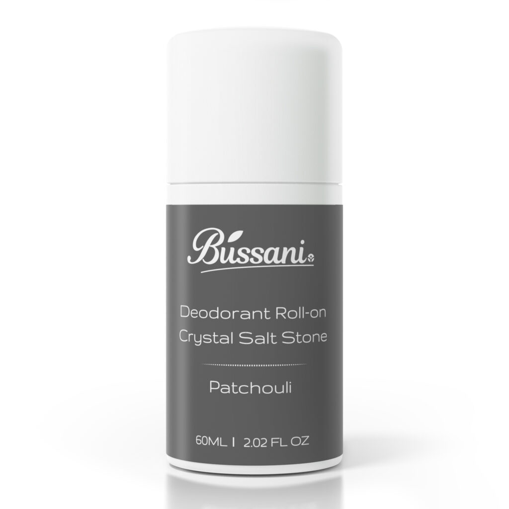 Bussani salt deodorant bottle roll-on men