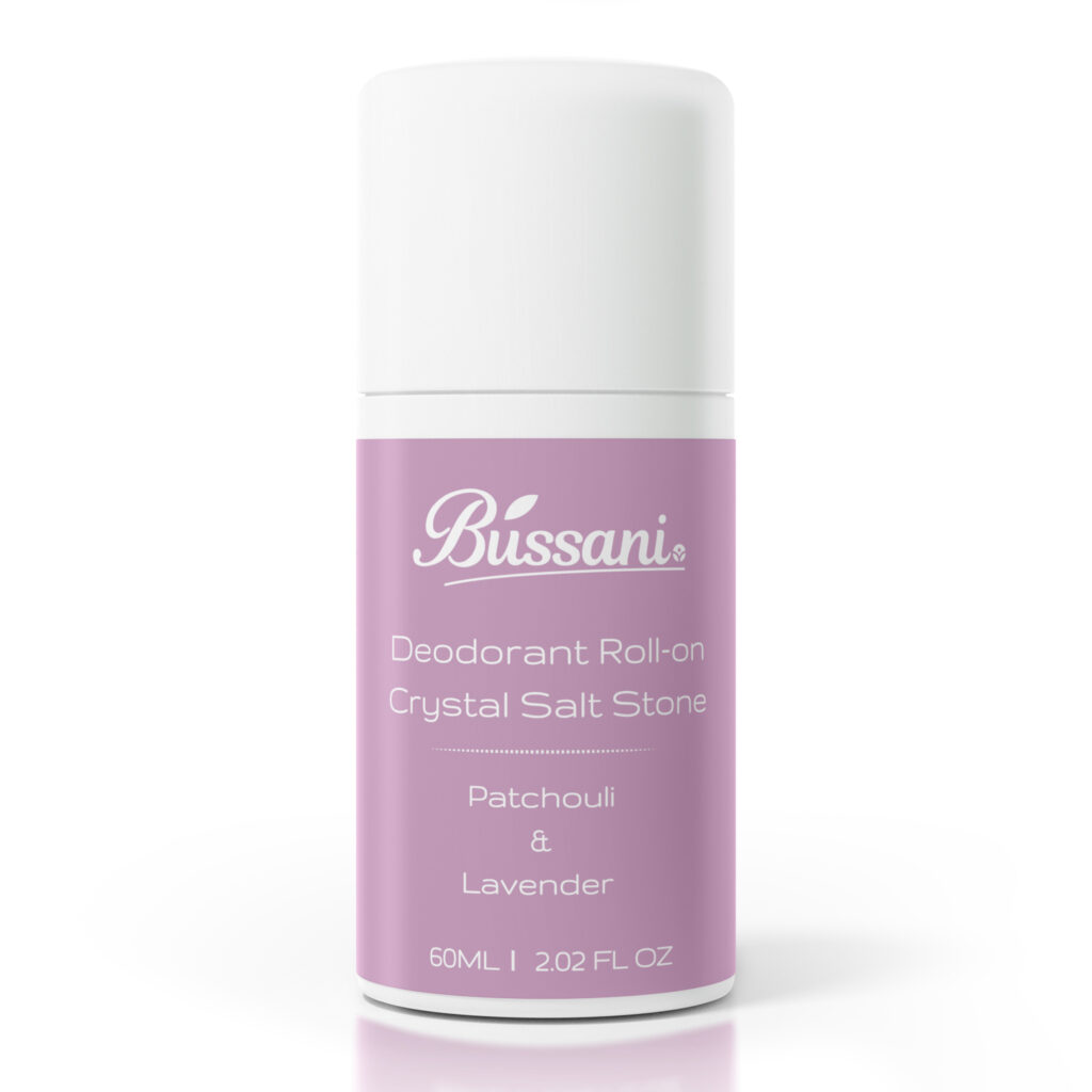 Bussani Natural Crystal Salt Deodorant for Women – 60ml Roll-On